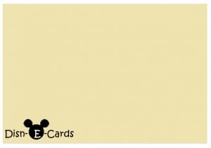 Disney E-Card DisnEcard